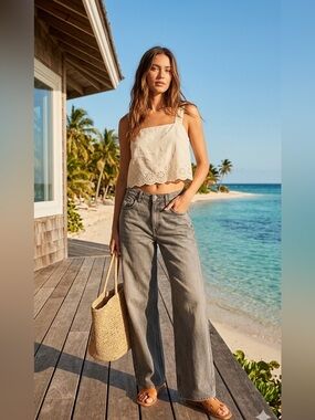 H&M Dark Charcoal Denim Jeans